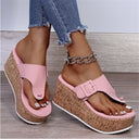 Heidi with Cork Heel