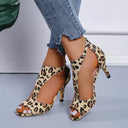 Orthopedic Heeled Sandals for Foot Health