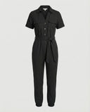 Chic Women's Jumpsuit with Button Placket Design