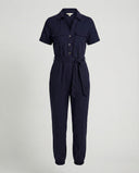Chic Women's Jumpsuit with Button Placket Design