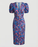 Elegant Puff Sleeve Evening Dress for Women