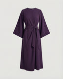 Stylish Lantern Sleeve Dress with Cinched Waist