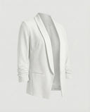 Chic Open Front Blazer for Women