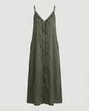 V-Neck Women’s Maxi Dress with Side Pockets