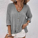 Chic V-Neck T-Shirt for Everyday Wear