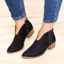 Orthopedic Chunky Ankle Boots for All-Day Wear