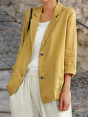 Chic Linen Blazer for Effortless Style