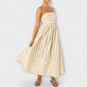 Chic Maxi Dress in Bare Bloom for Every Occasion