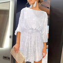 Chic Loose Mini Dress for Night Out