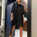 Chic Loose Mini Dress for Night Out