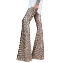 Chic Sequin-Embellished Trousers for Glamorous Style