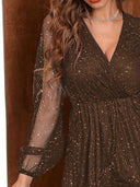 Balloon Sleeve Mini Dress for Chic Style
