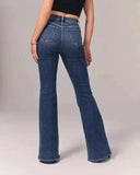 Shaping Bootcut Jeans for Flattering Fit