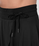 Chic High-Waisted 2-in-1 Midi Skirt