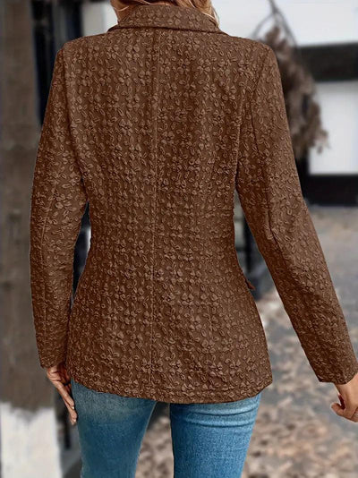 Chic Double-Breasted Blazer for Sophisticated Style