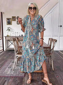 Gene | Boho Chic Maxi Dress for Any Occasion