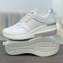 Chic Solid Color Women's Sneakers for Daily Wear
