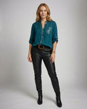 Sequin Sparkle Blouse for Women