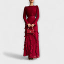 Fallon - Chic Slim Fit Prom Dress with 3D Ruffles for Special Occasions
