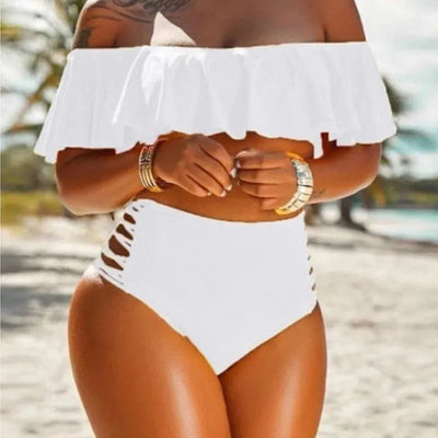 High-Waisted Beach Bikini Set