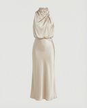 Radiant Long Evening Gown with Chic Design