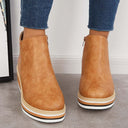 Chic Ankle Boot with Side Zipper