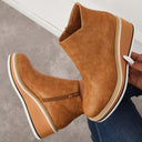 Chic Ankle Boot with Side Zipper