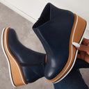 Chic Ankle Boot with Side Zipper