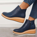 Chic Ankle Boot with Side Zipper