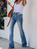 Flexible Bootcut Jeans for Women