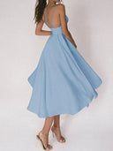 Chic V-Neck Strap Dress for Any Occasion