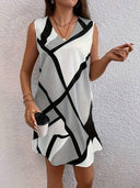 Chic Sleeveless Spring & Summer Dress