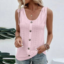 Chic Round Neck Women's T-Shirt