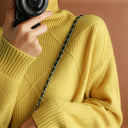 Chic Diamond Knit Sweater for Any Occasion