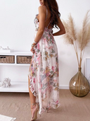 Chic Whispering Chiffon Midi Dress