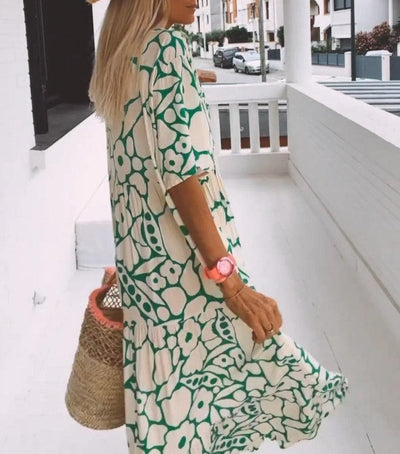 Summer Maxi Dress with Chic Design