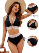 High-Waisted Tummy Control Bikini Set