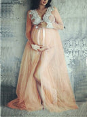 Chic Maternity Chaps & Maxi Dresses - Lace & Tulle Accents