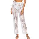Women's Crochet Beach Trousers - Stylish Summer Wear