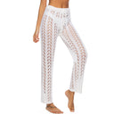 Women's Crochet Beach Trousers - Stylish Summer Wear