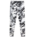 High-Waisted Camouflage Workout Leggings for Women