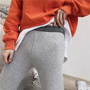 Ribbed Glitter Leggings for Women