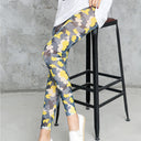 Trendy High-Waist Camouflage Leggings for Women