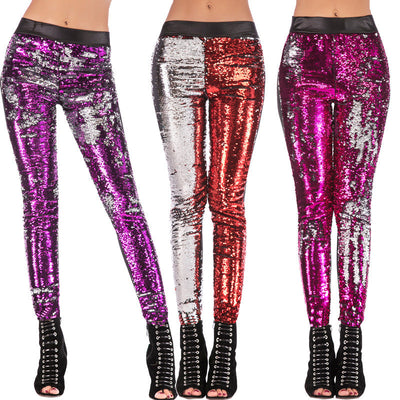 Chic Sequin Leggings for Women