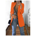 Chic Women's Long Blazer Jacket