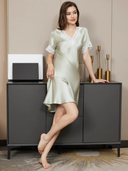 Silk Lace Nightgown for Chic Sleepwear