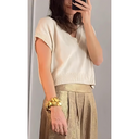 Chic High-Waisted Fashion Trousers