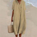 Chic Linen Dress for Effortless Style