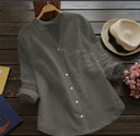 V-Neck Long Sleeve Blouse for Every Occasion
