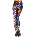 Shimmering Scales Pattern Women's Leggings